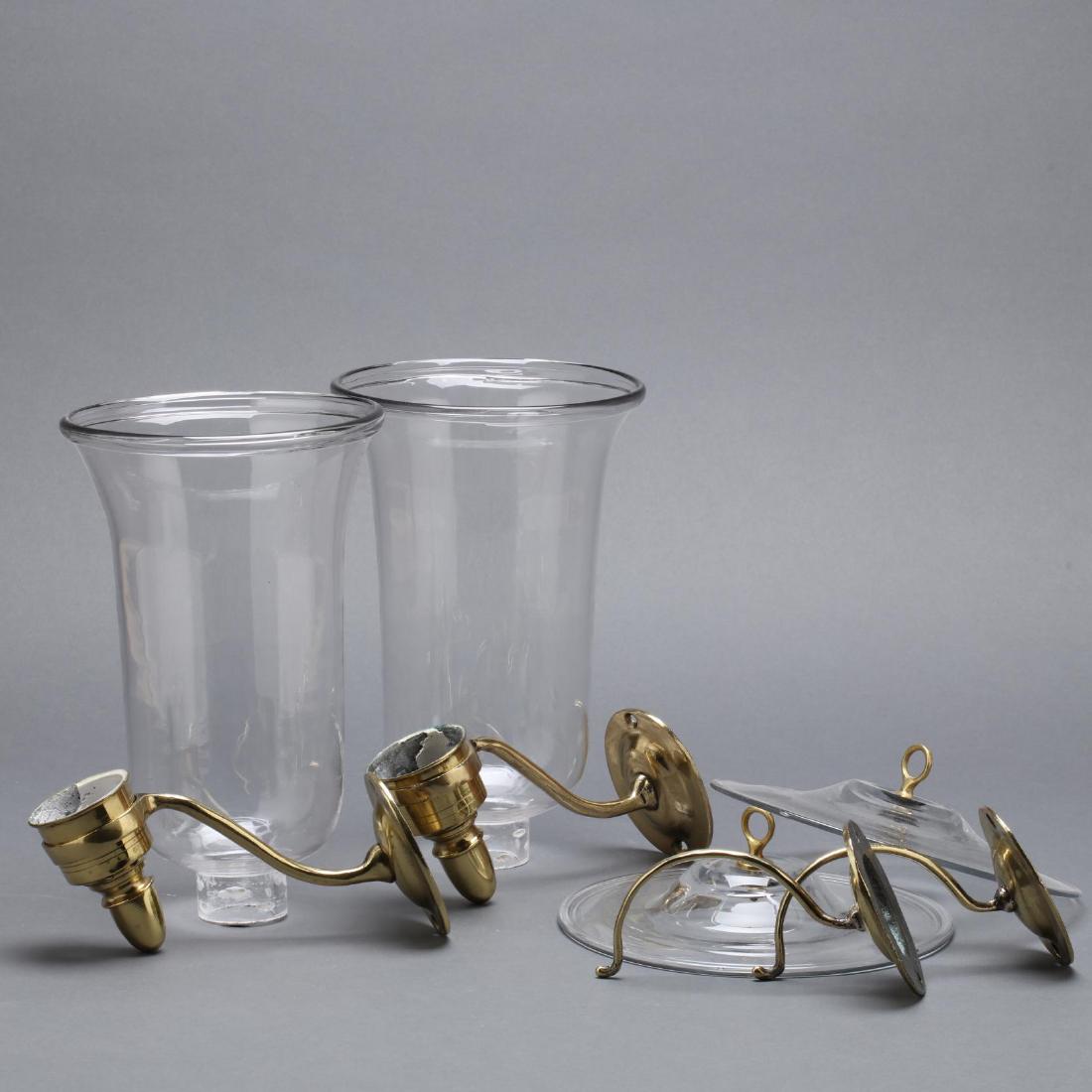 Pair of Blown Glass Smoke Bells (1 of 2)