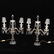 Pair of Vintage Austrian Crystal Table Lamps