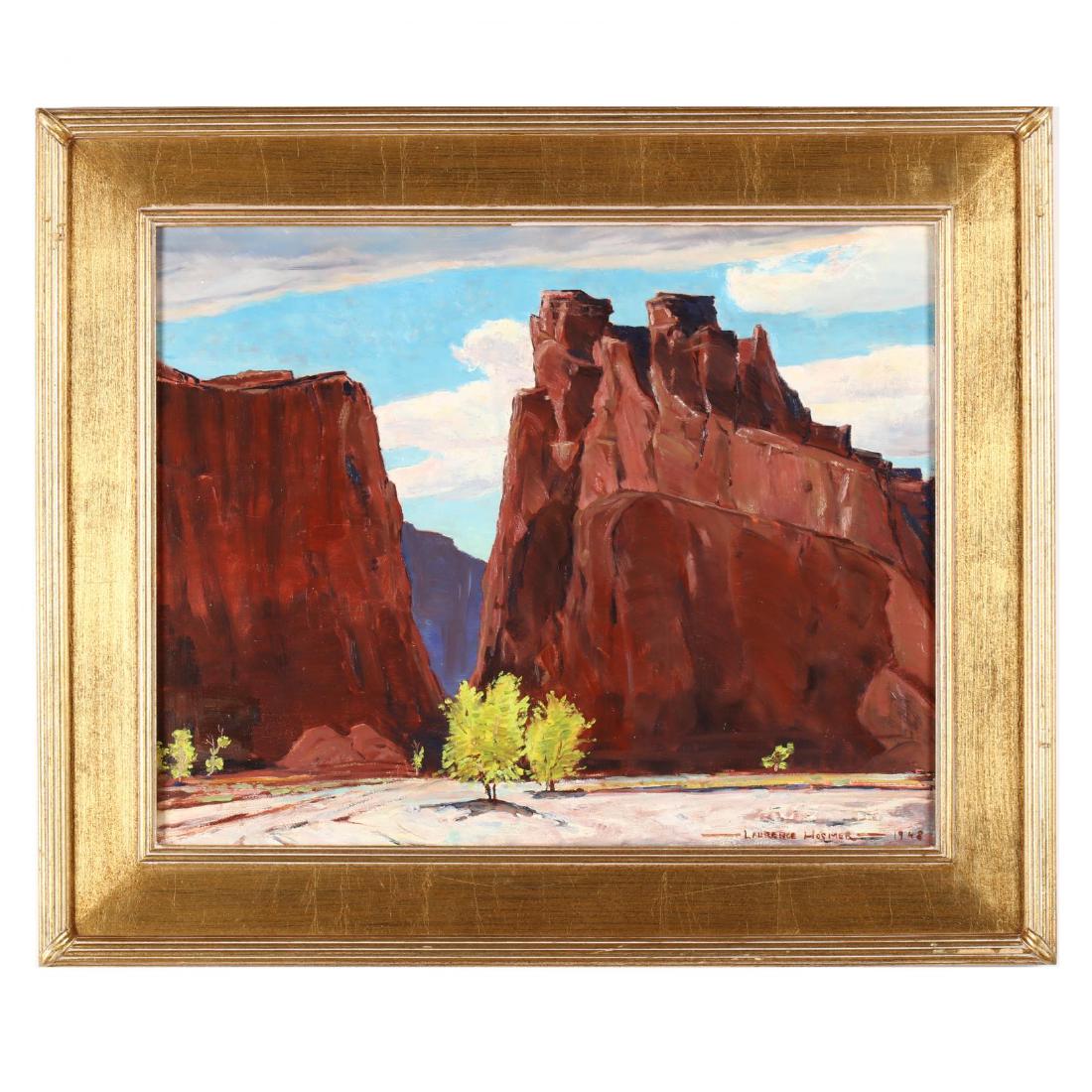 Lawrence Hosmer (CA, 1895-1984),  Redwalls & (1 of 4)