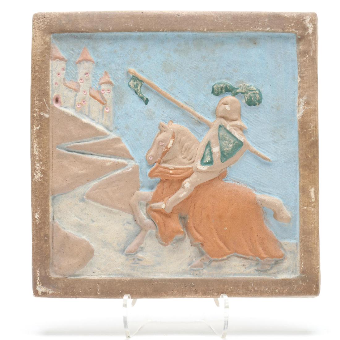 Muresque, Knight Themed Tile (1 of 3)