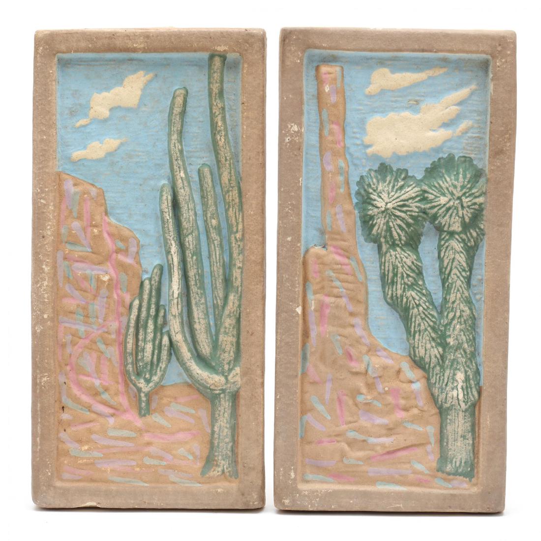 Muresque, Two Desert Themed Tiles (1 of 3)
