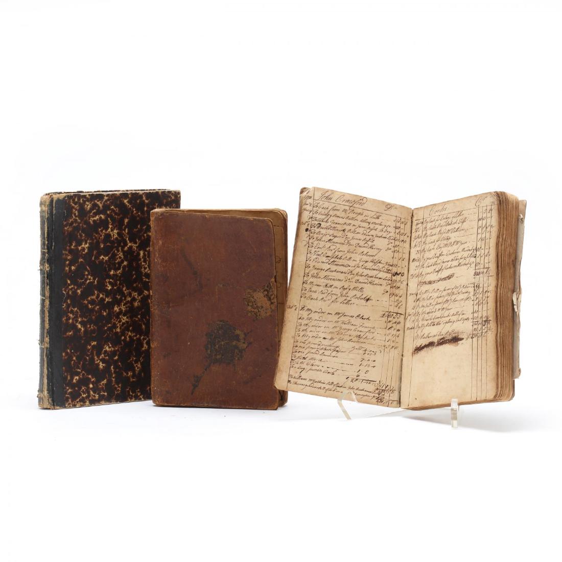 Three American Penned Ledgers from 18th and 19th (1 of 4)