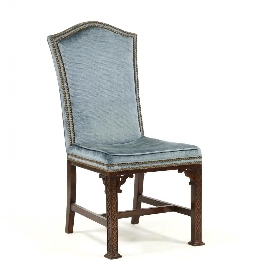 Alex Jones, Chinese Chippendale Style Hall Chair (1 of 3)