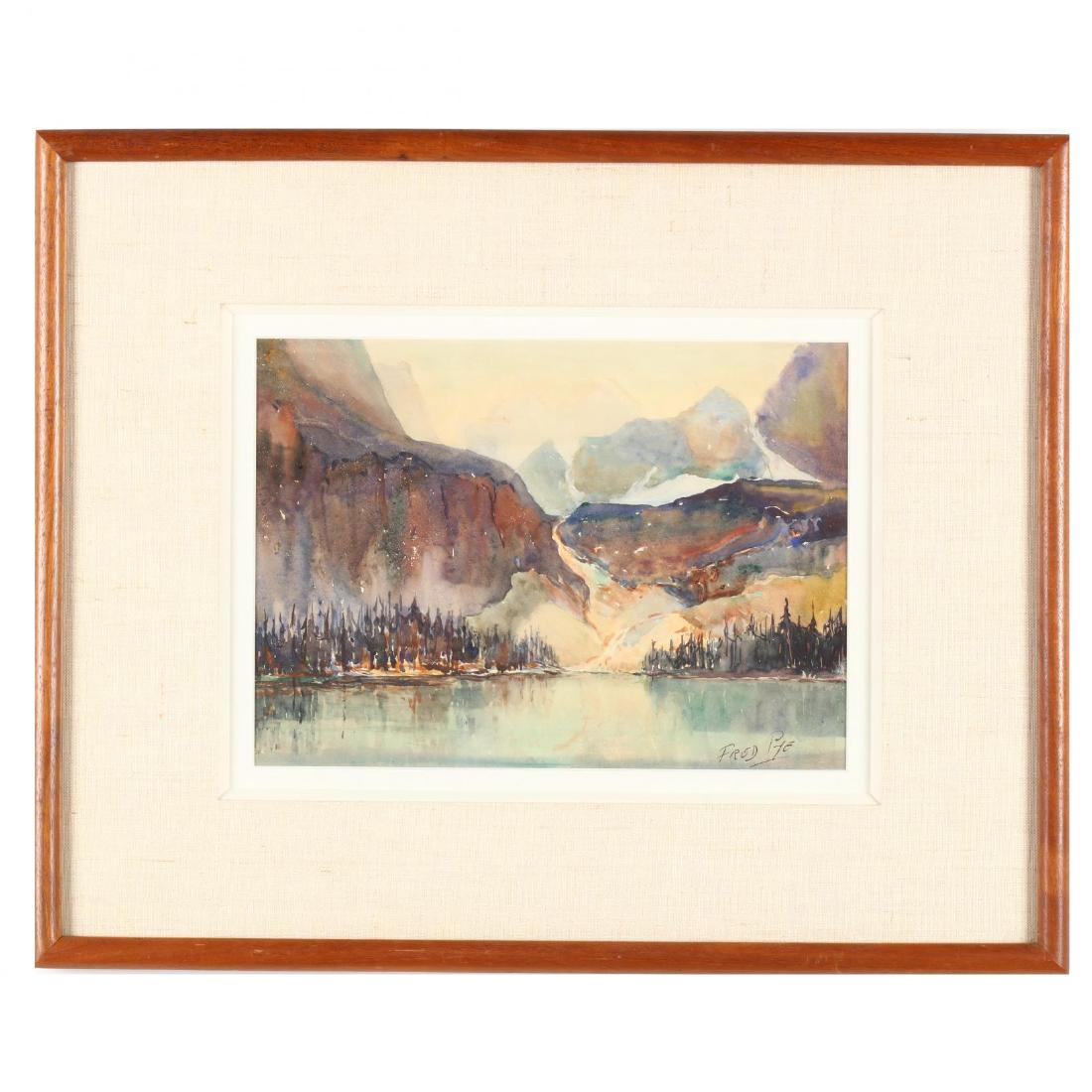 Fred Pye (OH, 1882-1964), Glacial Lake (1 of 3)