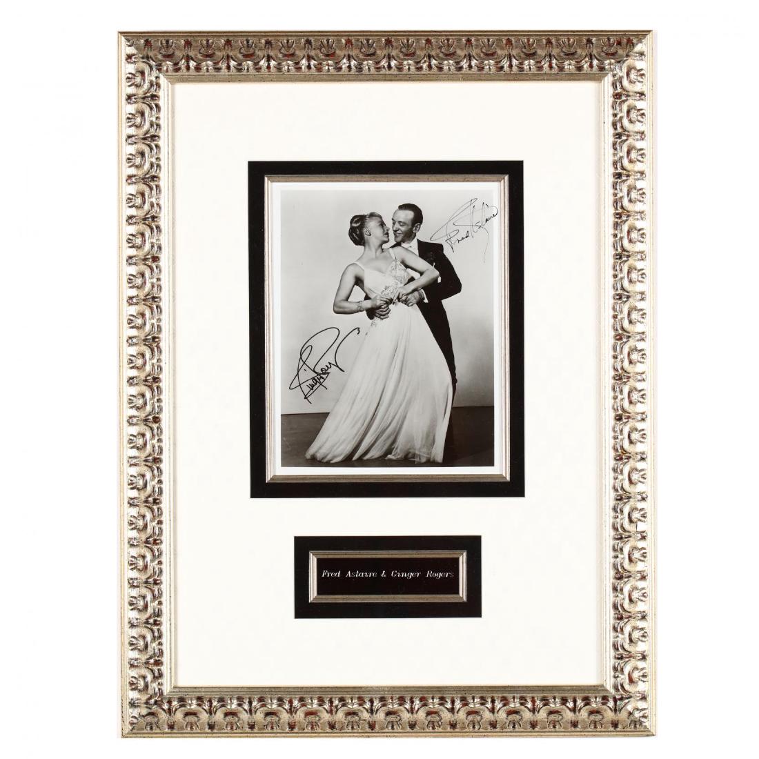Fred Astaire and Ginger Rogers Signed Photograph (1 of 3)