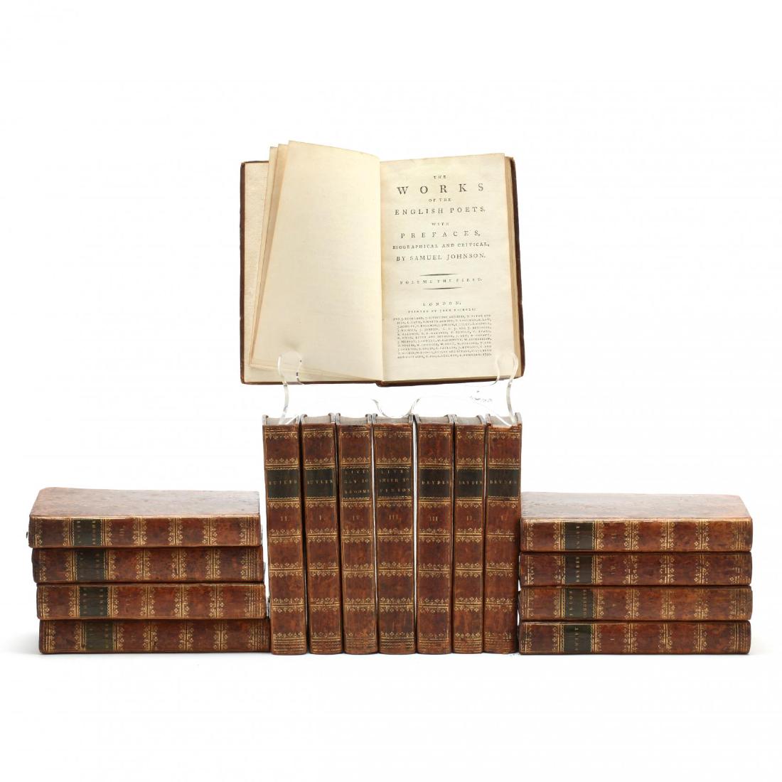 Johnson, Samuel.  The Works of the English Poets With (1 of 3)