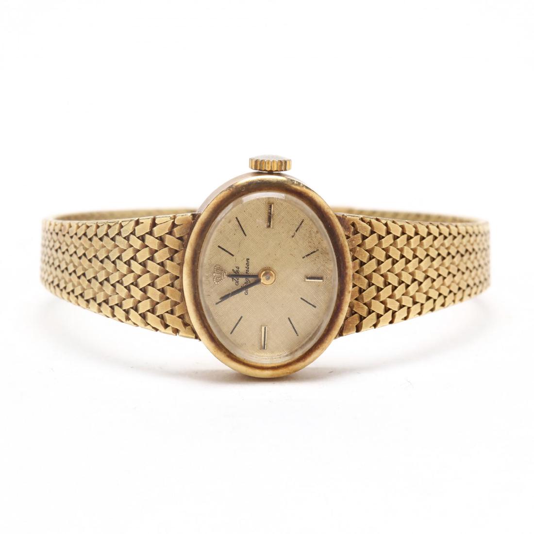 Vintage 14KT Lady's Watch, Jules Jurgensen (1 of 4)