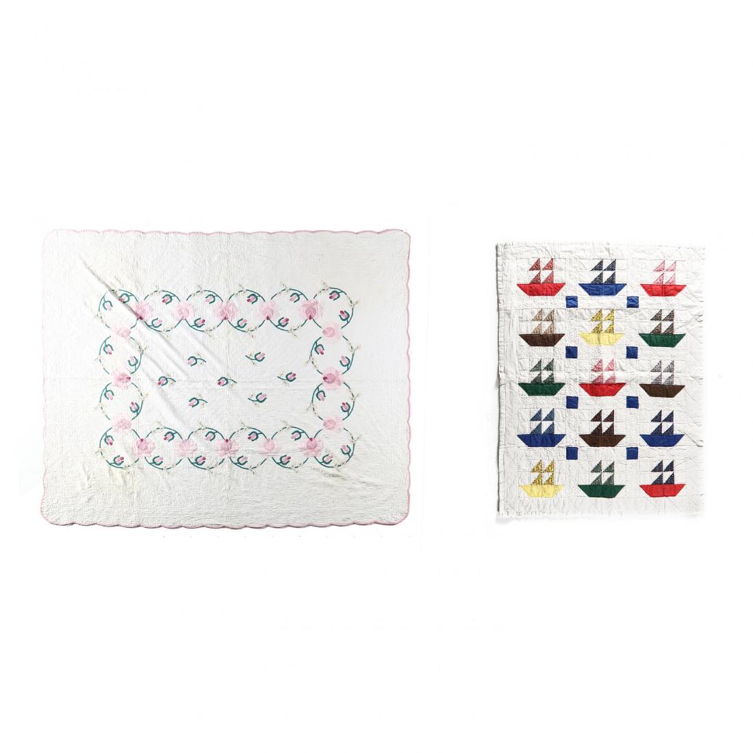 Two Vintage Quilts (1 of 4)