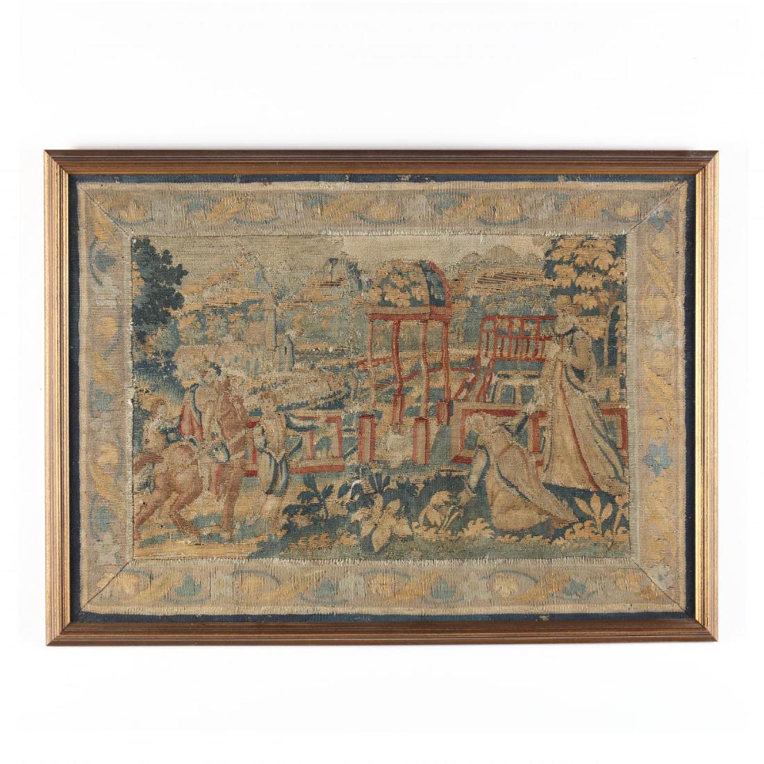 Framed Antique Tapestry (1 of 3)