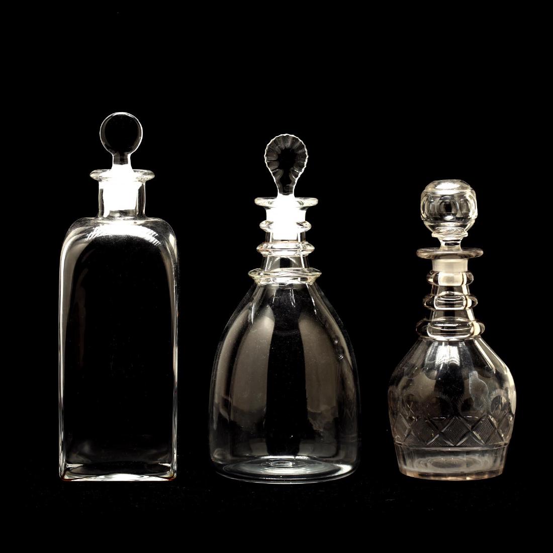 Three Glass Decanters (1 of 3)