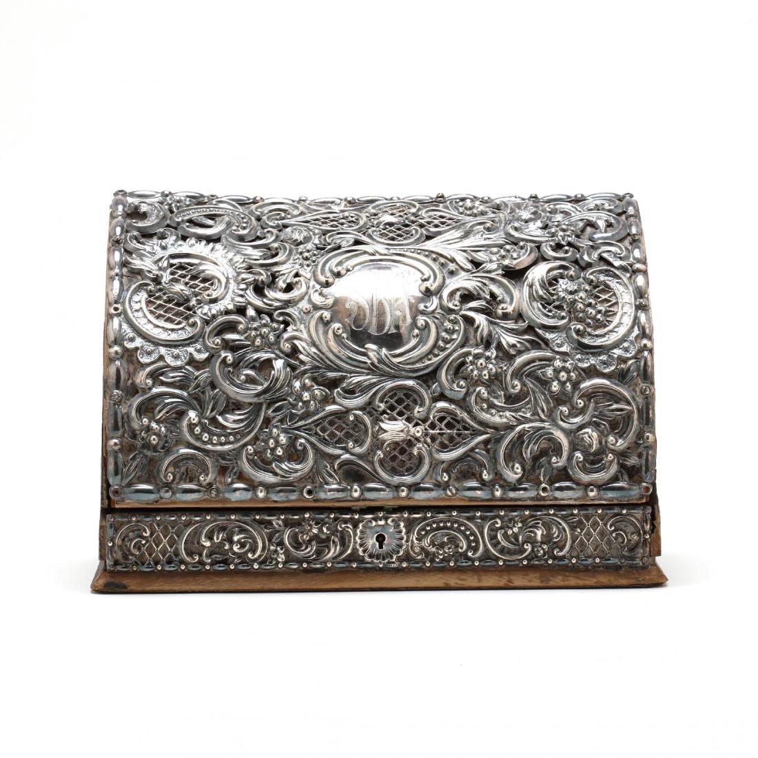Antique Sterling Silver Writing Box by Dominick & Haff (1 of 4)
