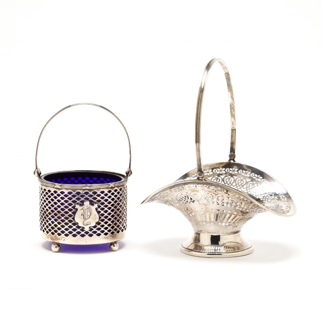 Two Sterling Silver Candy Baskets (1 of 3)