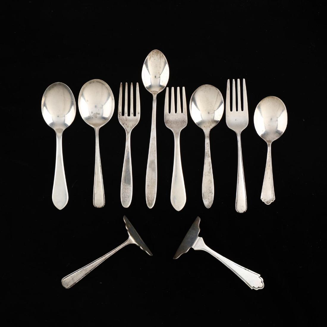 Seven Sterling Silver Children's Flatware (1 of 3)