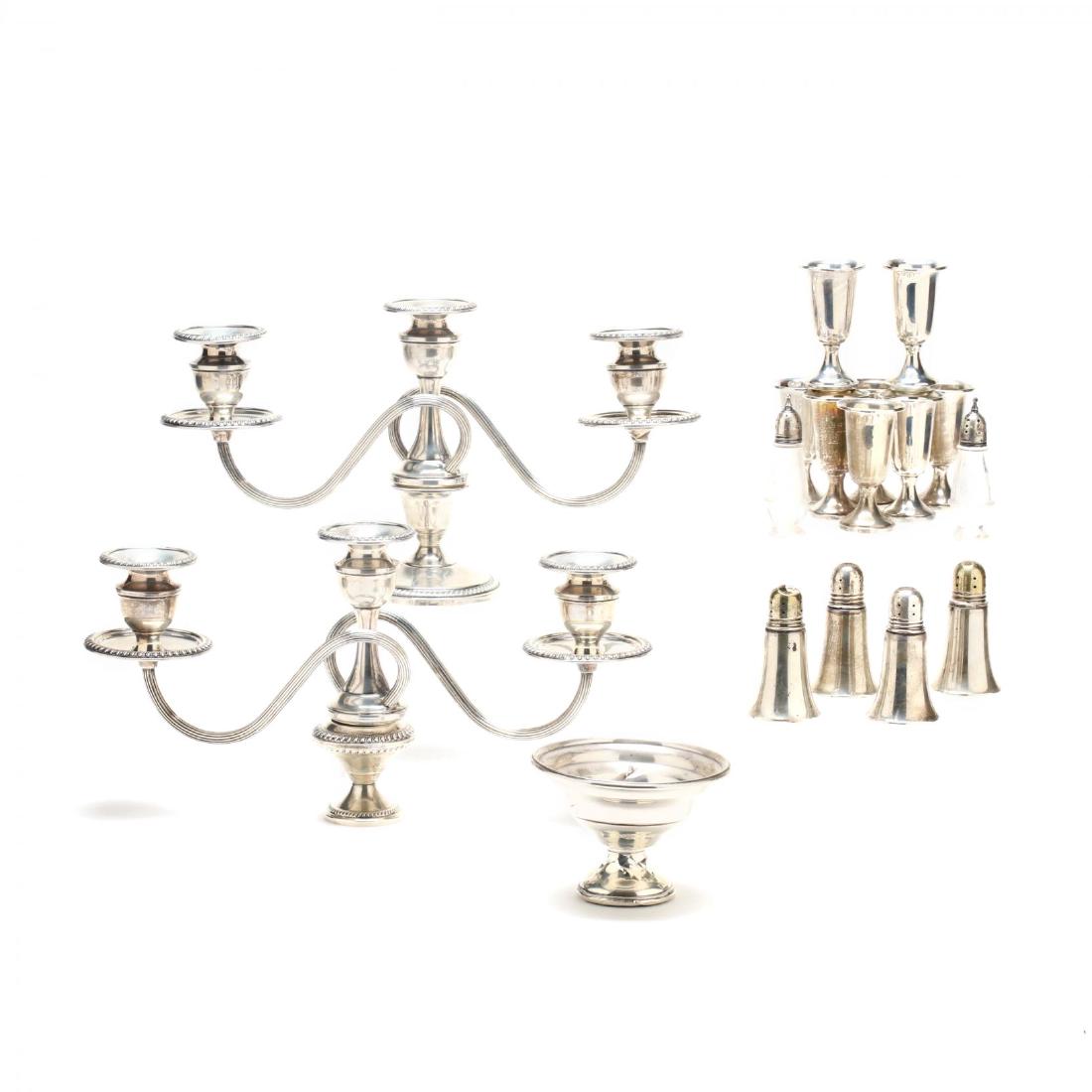 A Large Group of Weighted Sterling Silver (1 of 9)