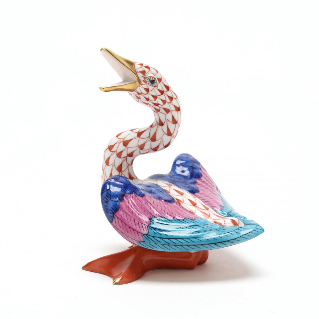 Herend, Squawking Goose (1 of 3)