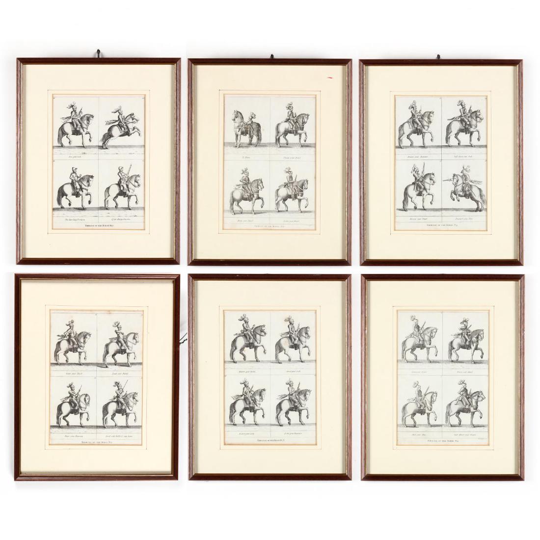 N. C. Goodnight (Br., 19th C), Six Equestrian (1 of 7)