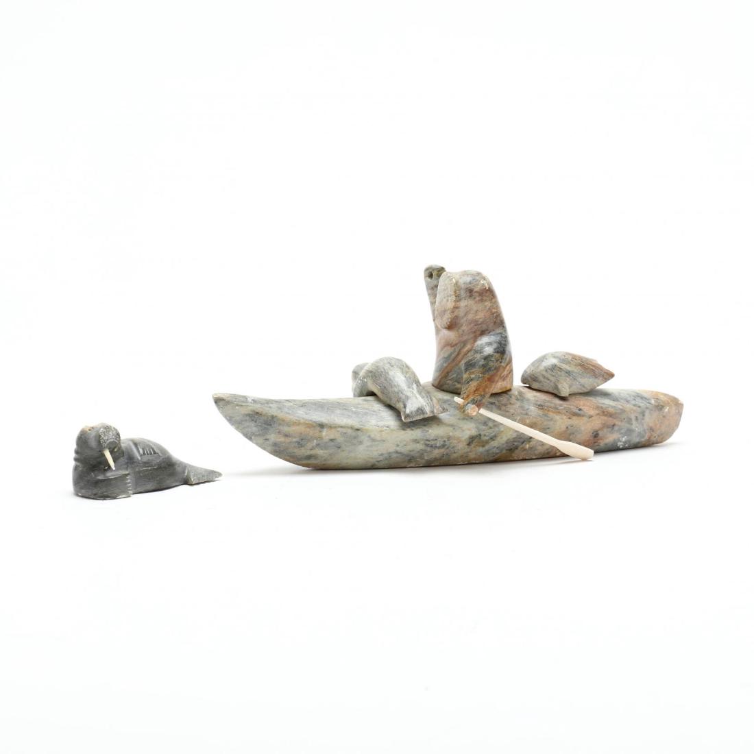 Inuit Carved Stone Grouping (1 of 3)