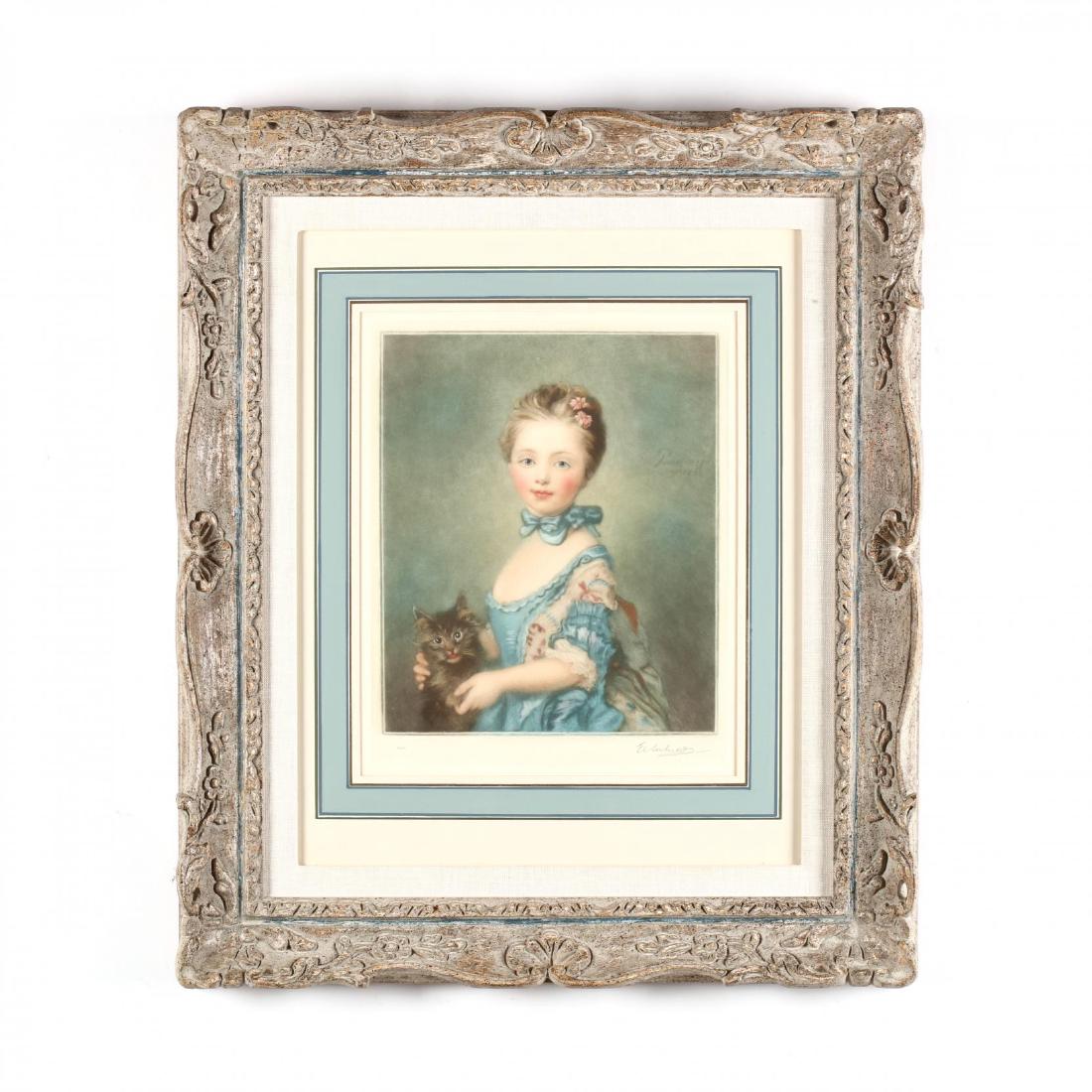 after Jean-Baptiste Perroneau (French, 1715-1783), A (1 of 4)