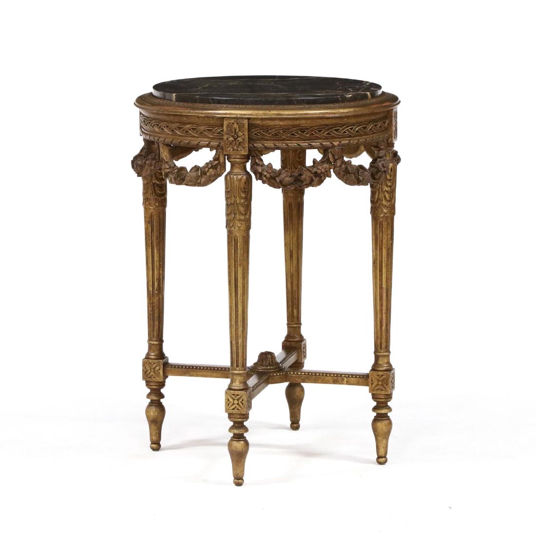 Louis XVI Style Marble Top Table (1 of 3)