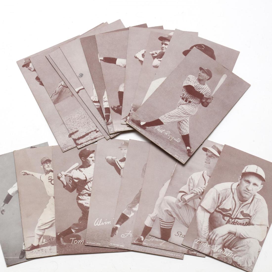 19 Exhibit Cards of Baseball Players (1 of 6)