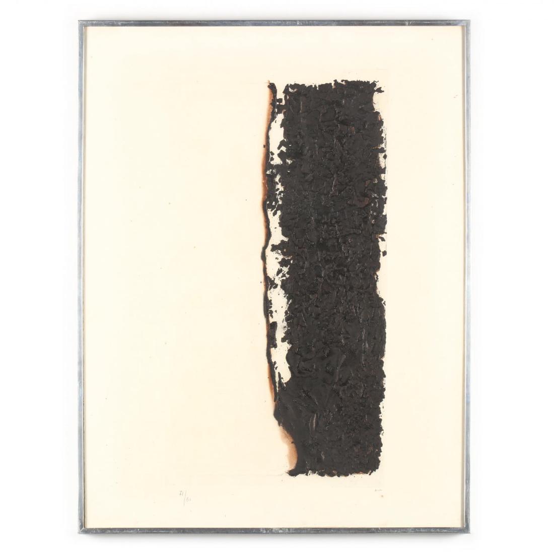 Alberto Burri (Italian, 1915-1995),  Combustione 4 (1 of 5)