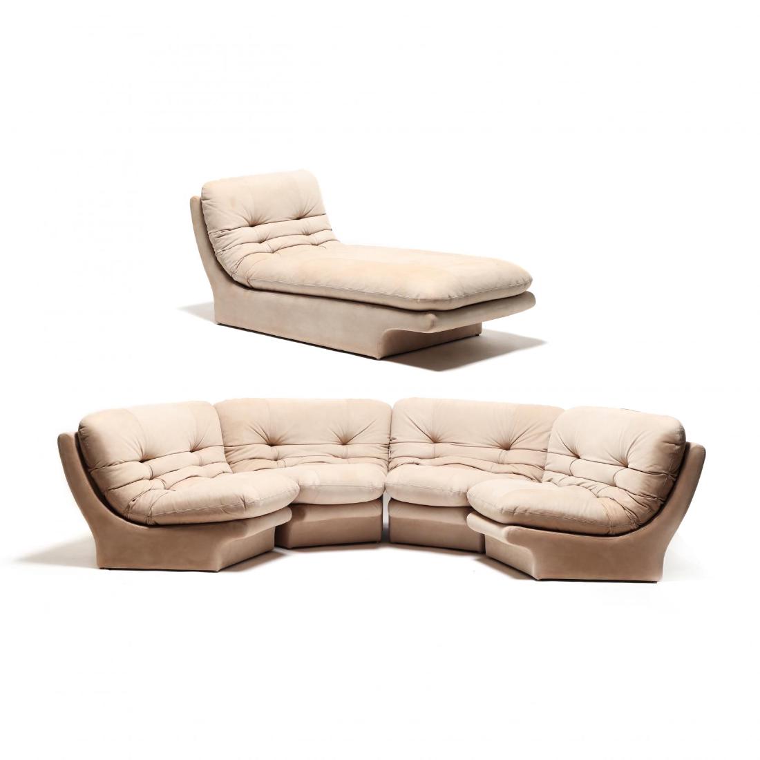 Vladimir Kagan, Sectional Sofa and Lounge (1 of 6)