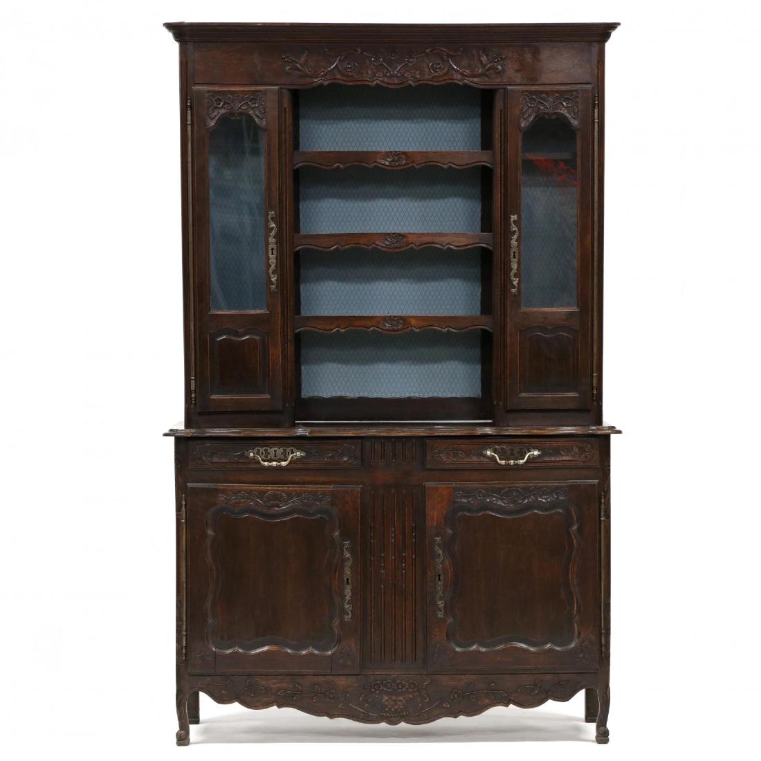 French Provincial Buffet Ã€ Deux Corps (1 of 10)