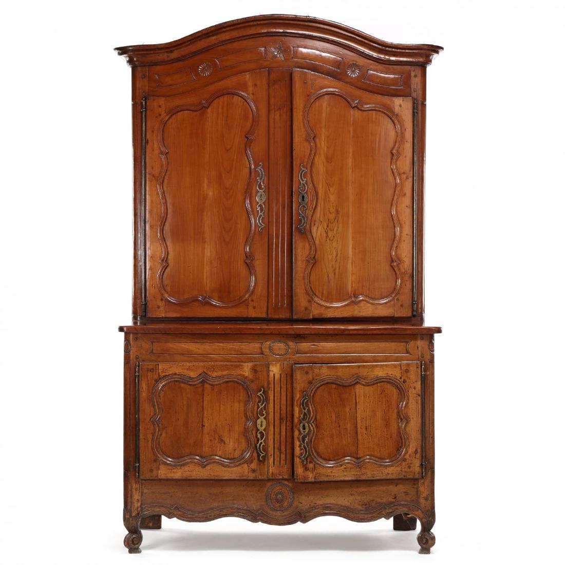 French Provincial Buffet Ã€ Deux Corps (1 of 8)