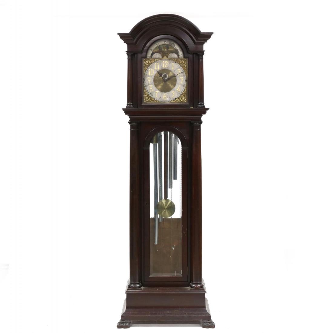 German Five Tube Tall Case Chime Clock (1 of 9)