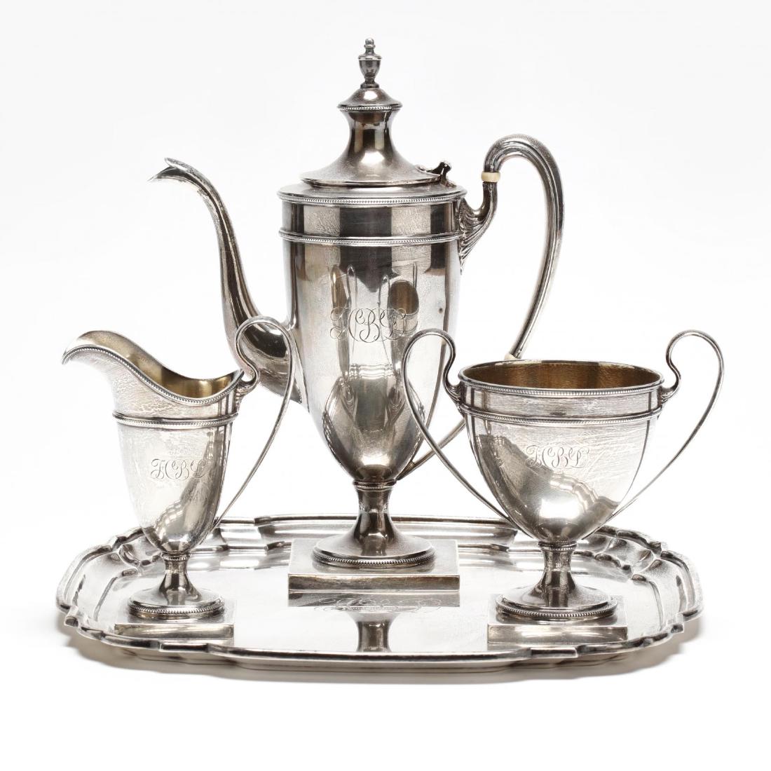 A Cartier Sterling Silver Demitasse Set (1 of 7)