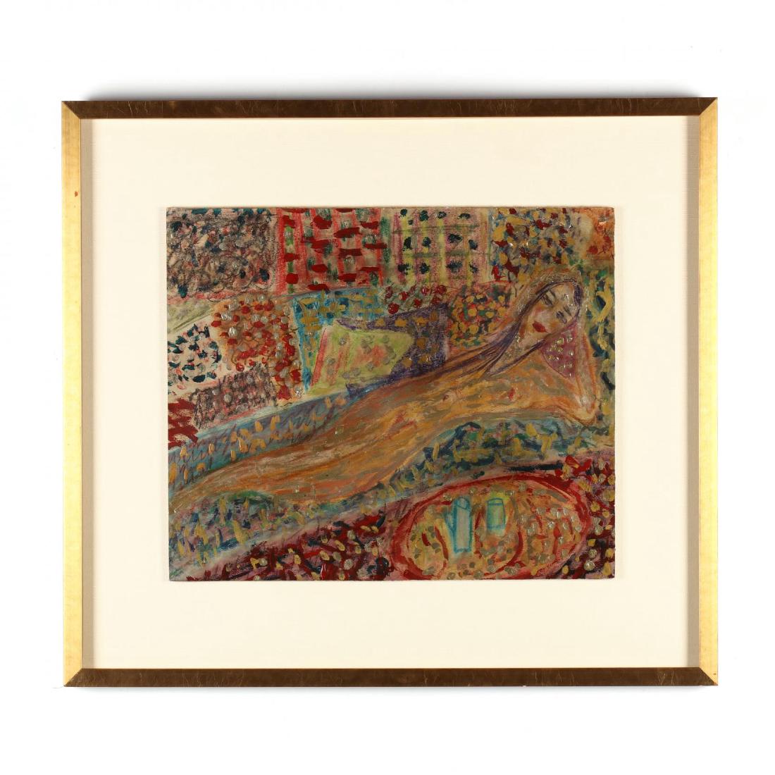 manner of Gustav Klimt (Austrian, 1862-1918), Woman (1 of 2)