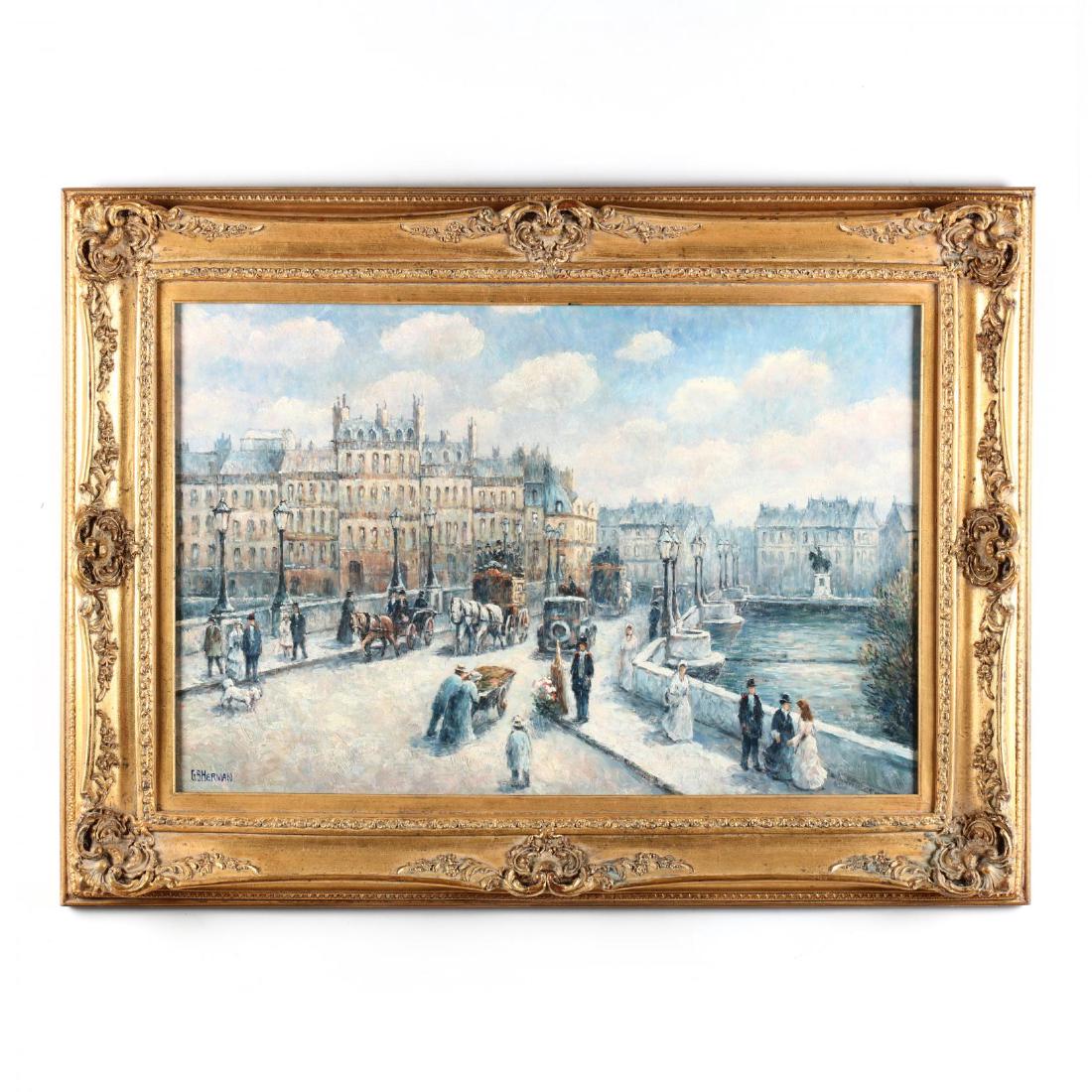 Gail Sherman Corbett (1871-1952),  Pont Neuf, Paris (1 of 4)