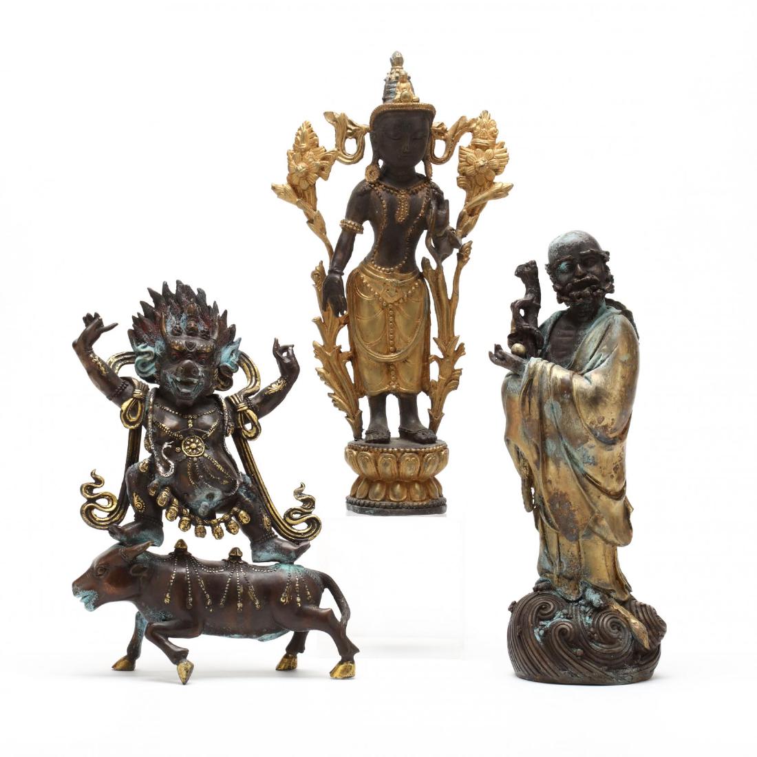 Three Buddhist Sculptures (1 of 7)