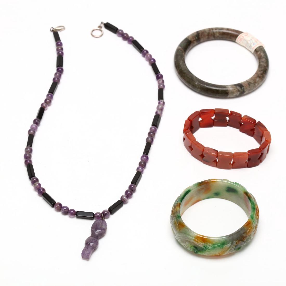 Group of Hardstone Jewelry (1 of 4)