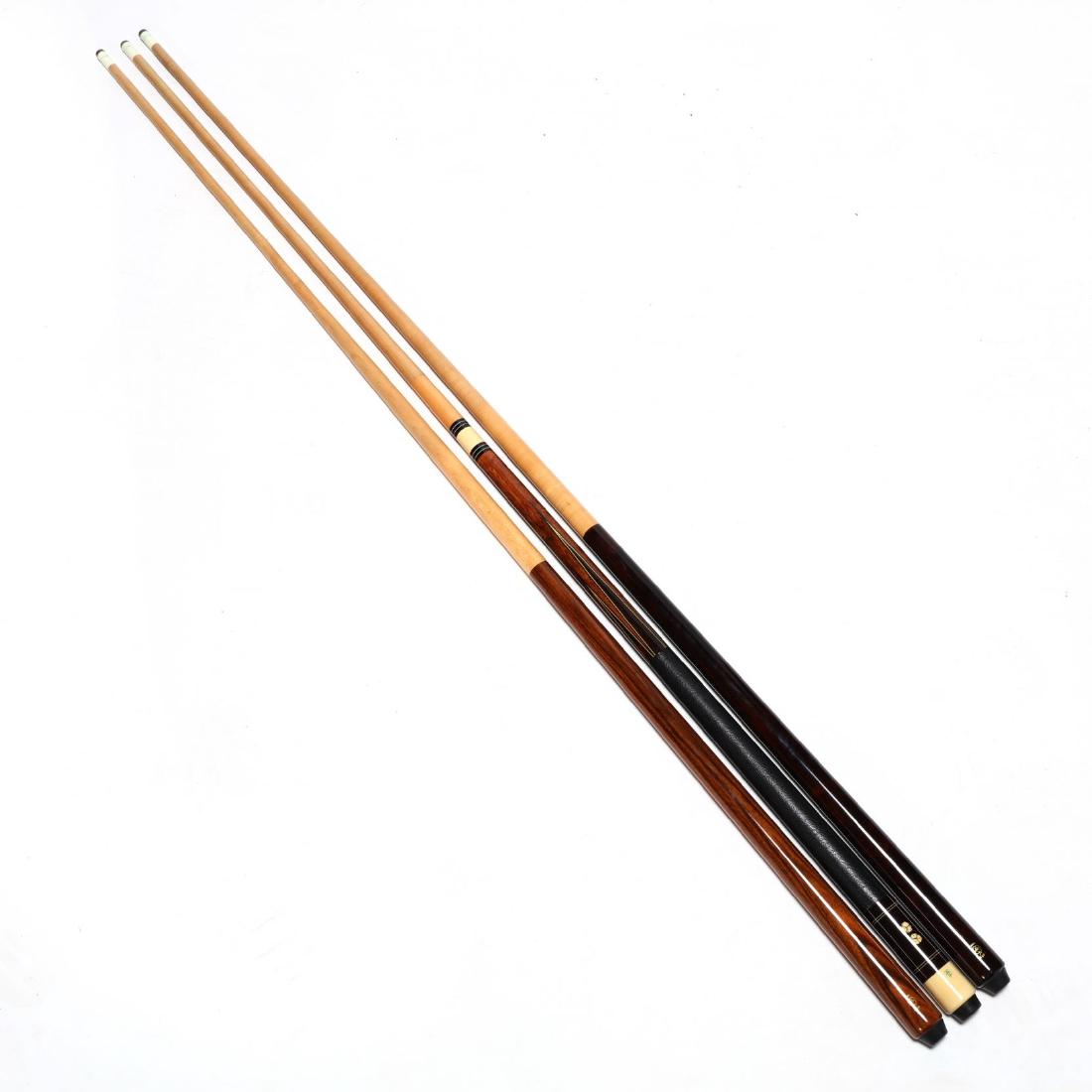 Three McDermott Billiard Cues (1 of 3)