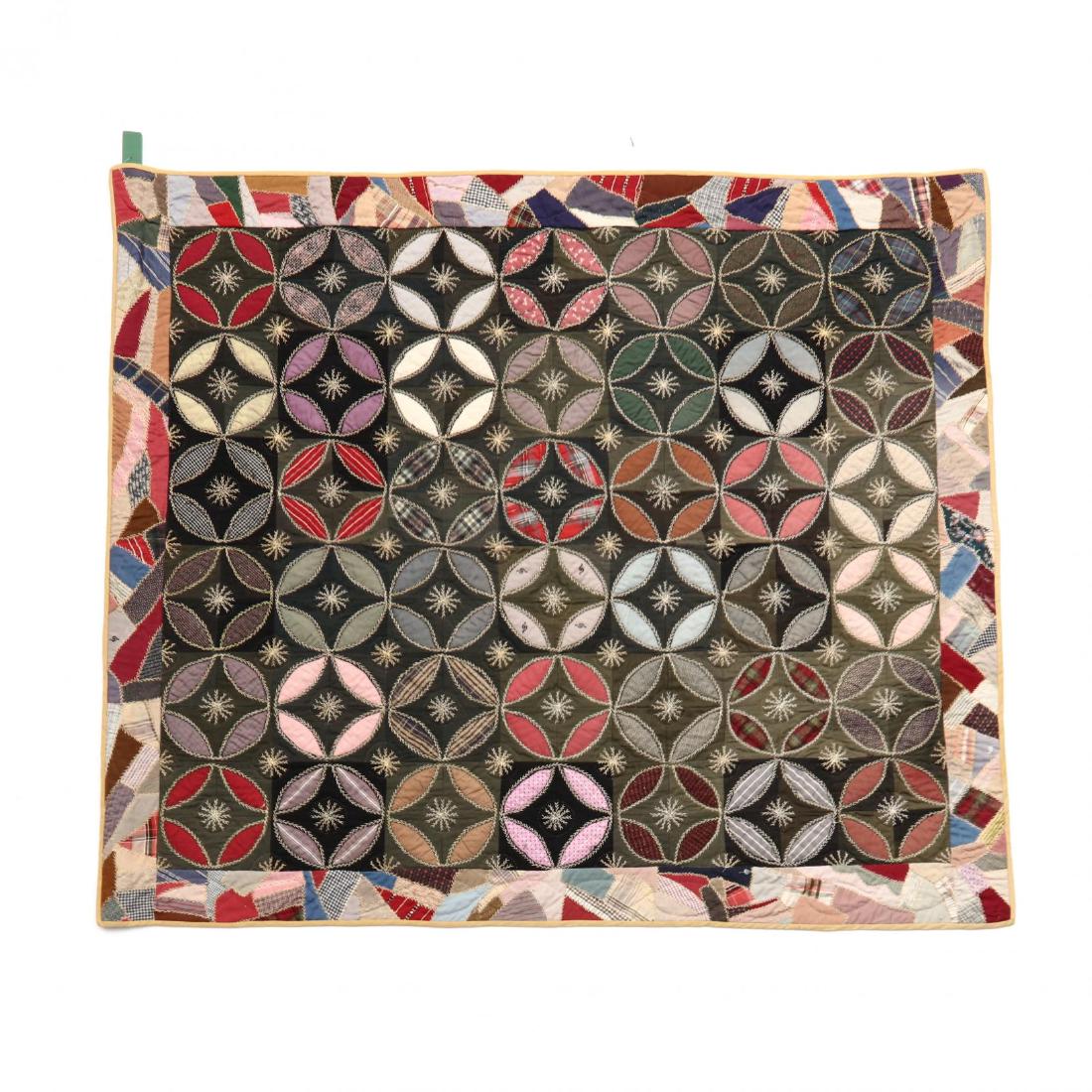 Wall Mounted Crazy Quilt (1 of 3)