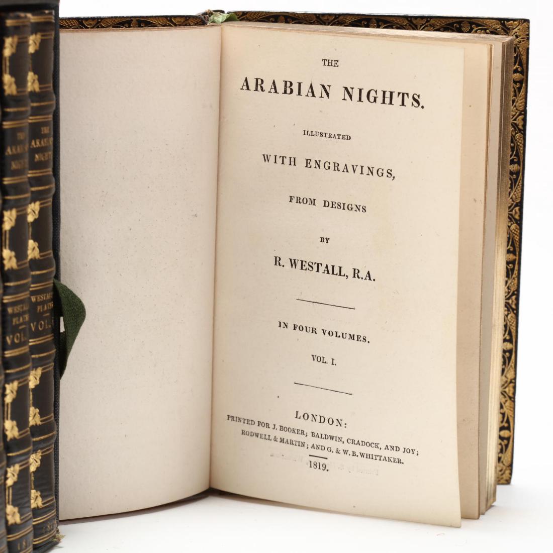 Finely Bound Late Georgian Set of  The Arabian Nights (1 of 3)