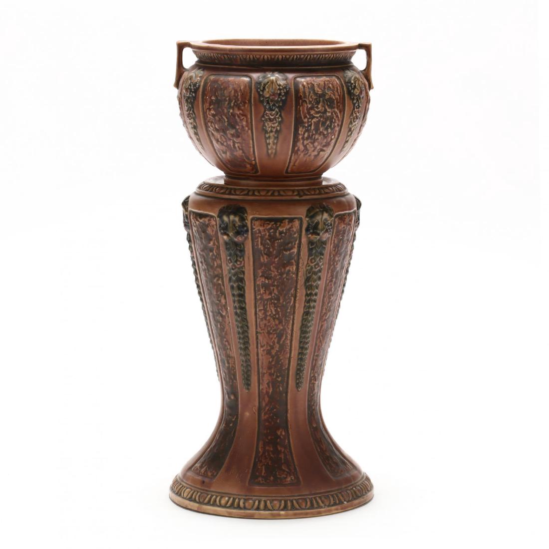 Roseville, Florentine Jardiniere on Pedestal (1 of 5)