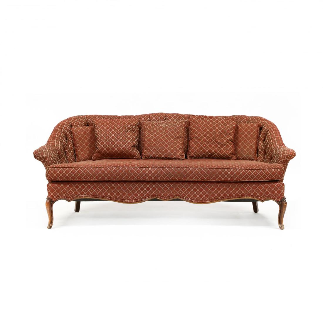 French Provincial Button Back Sofa (1 of 3)