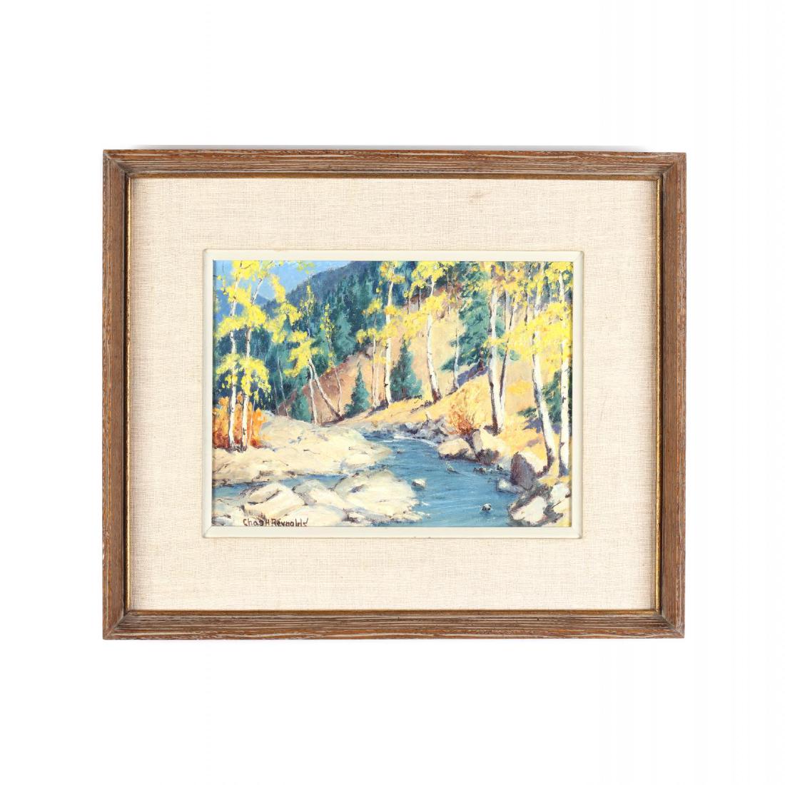 Charles Henry Reynolds (OK/NM, 1902-1963), Riverscape (1 of 3)