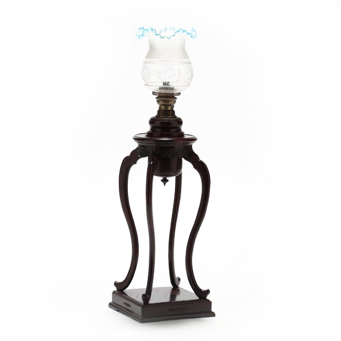 A Japanese Meiji Period Oil Lamp (1 of 3)