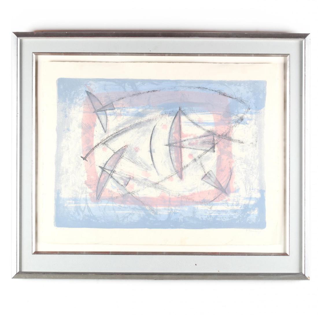 Rufino Tamayo (Mexican, 1899-1991),  Poesí_a del Vuelo (1 of 3)