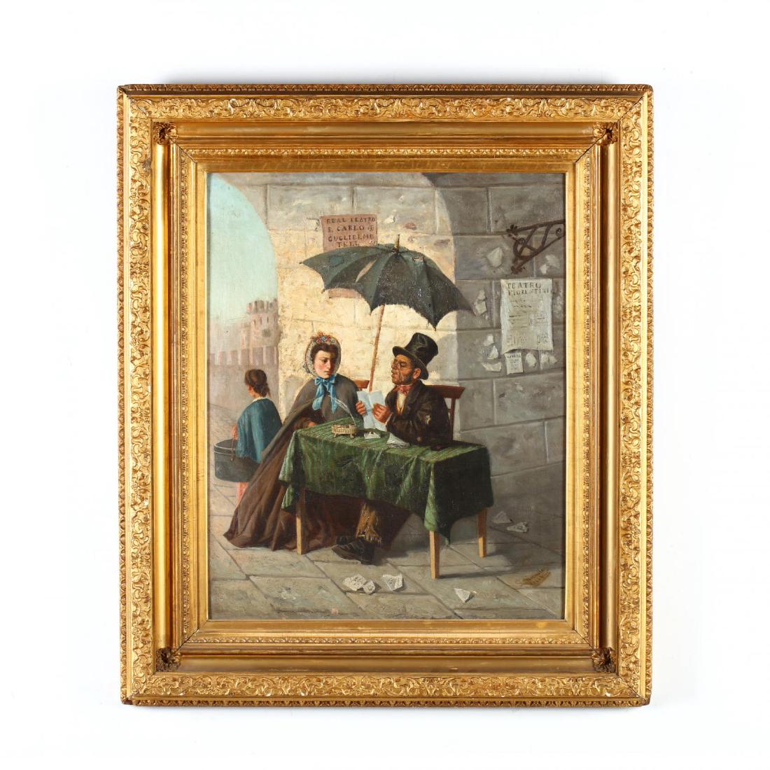 Gaetano Mormile (Italian, 1839-1890), A Young Actress (1 of 4)