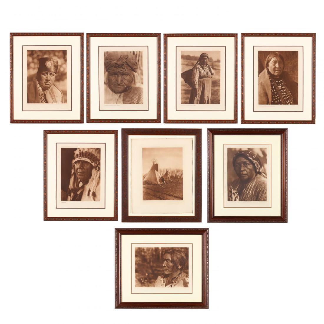 Edward S. Curtis (American, 1868-1952), Group of (8) (1 of 10)