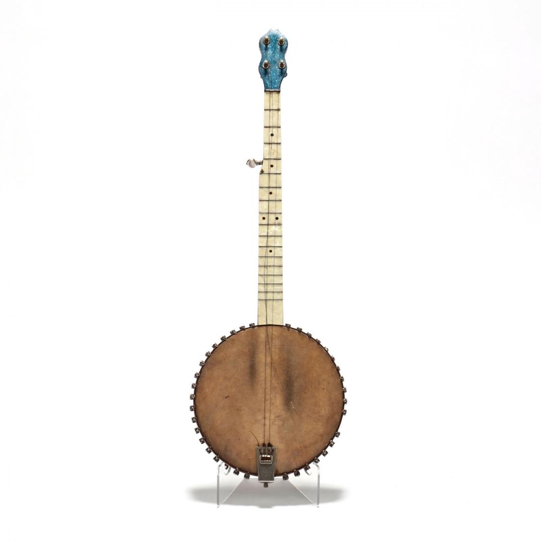 Unmarked Novelty 5-String Open Back Banjo (1 of 5)