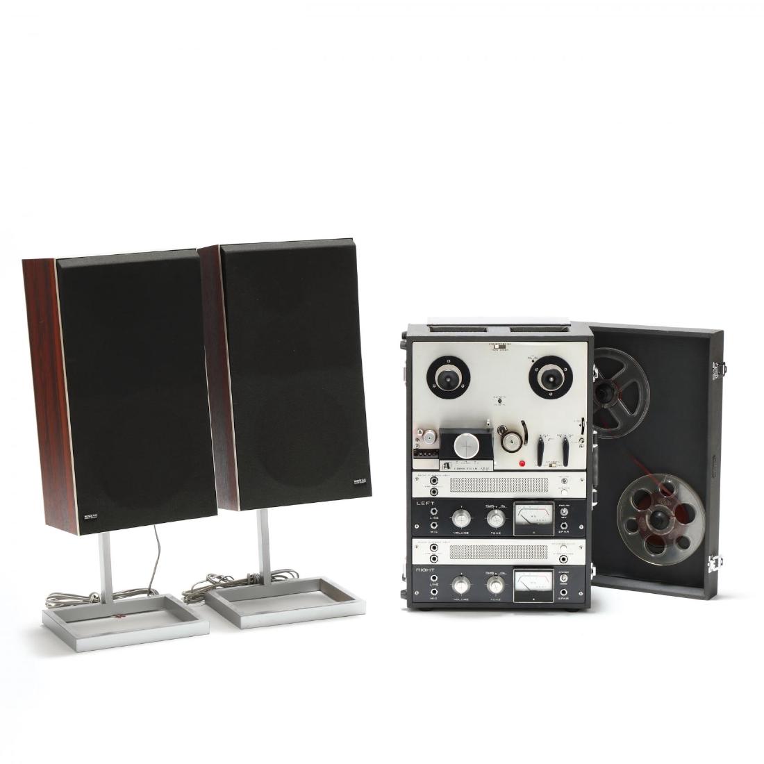 Akai Tape Recorder, and Bang & Olufson Speakers (1 of 5)