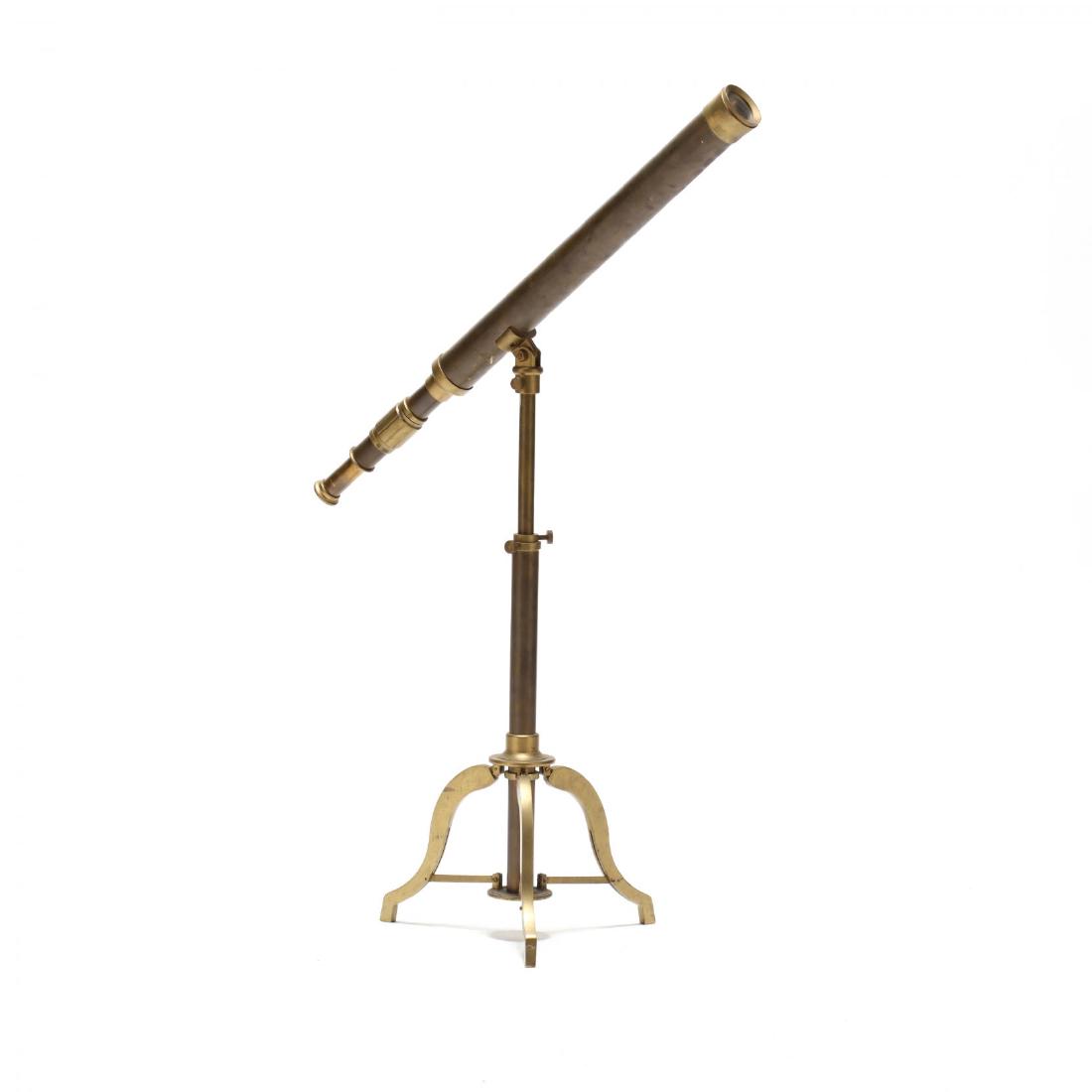 Brass Telescope on Stand (1 of 4)