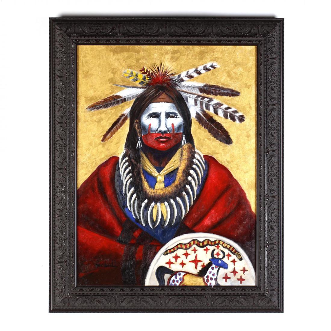 Raymond Nordwall (OK, b. 1965), Northern Plains Warrior (1 of 3)