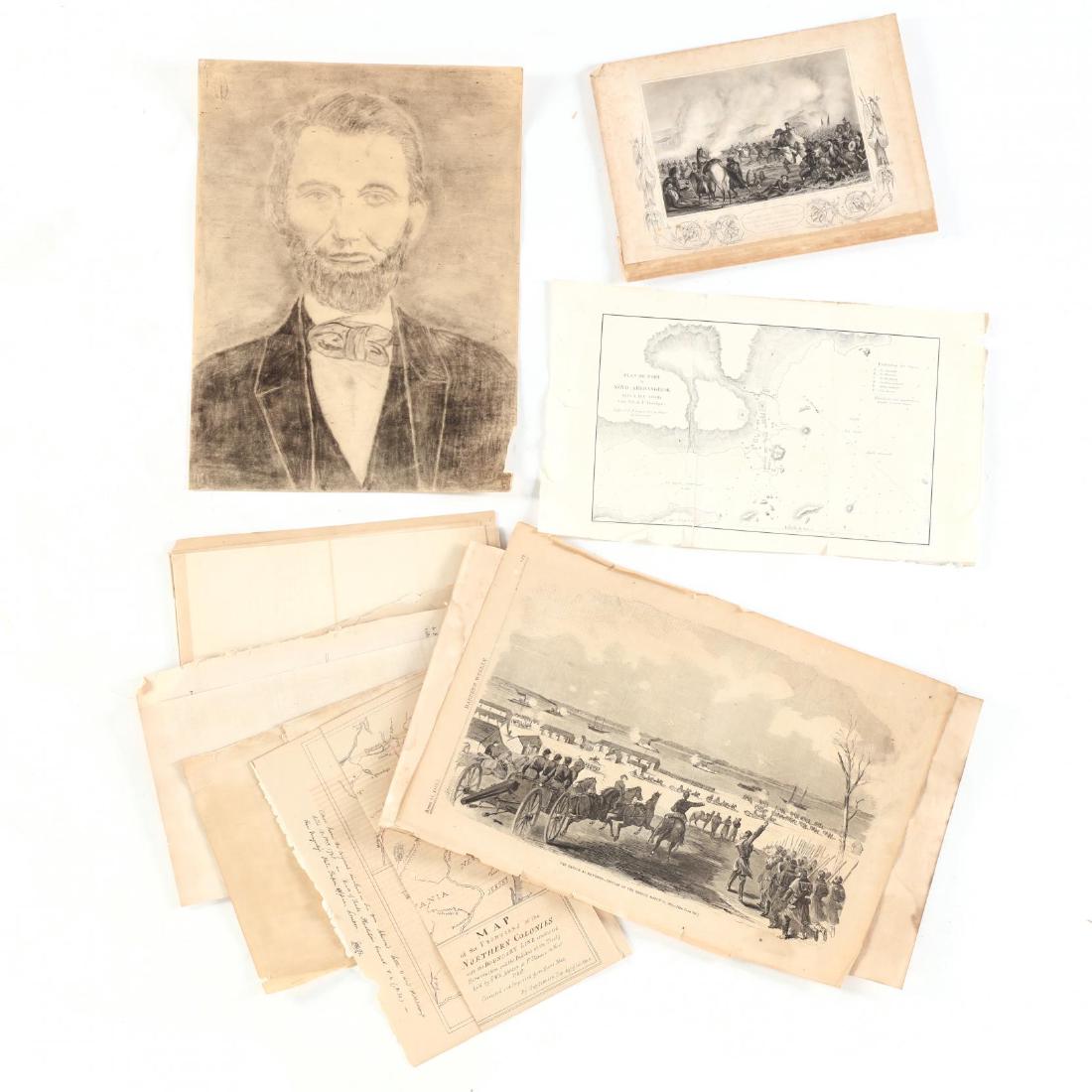 Abraham Lincoln Portrait and Fifteen Historical (1 of 5)