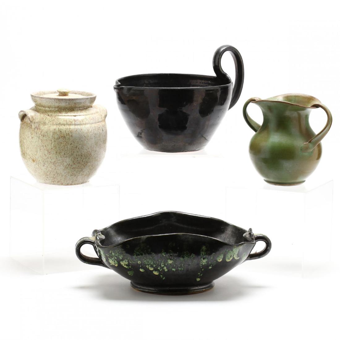 A Group of A.R. Cole Pottery